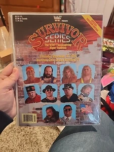 WWF 1990 Survivor Series PPV SOUVENIR Wrestling Magazine Program WWE Hogan - Picture 1 of 8