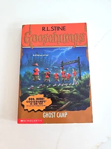 Goosebumps #45 Ghost Camp R L Stine 1996 1st Printing Paperback Scholastic - Bild 1 von 5