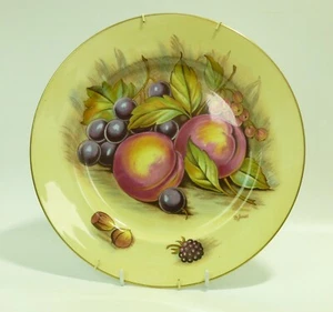 Aynsley Orchard Gold Wall Plate Signed D. Jones - Picture 1 of 5