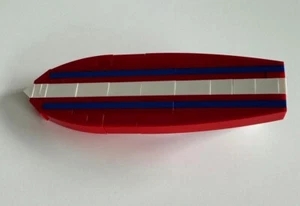 LEGO TABLA DE SURF COLORES PERSONALIZADOS ROJO AZUL Y BLANCO AÑADIR PARA SET #10279 NUEVO - Imagen 1 de 4