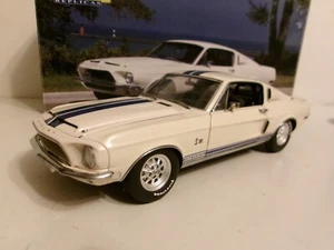 Exact Detail 1968 Shelby GT 500KR Mustang 1:18 Wimbledon White w/COA 685/1250 - Picture 1 of 14