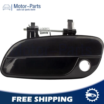 Black Exterior Door Handle Front Left Driver Side For Hyundai Elantra 2001-2005 - Image 1 of 4
