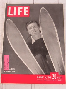 Life Magazine January 24, 1949 Emile Allais - Imagen 1 de 8