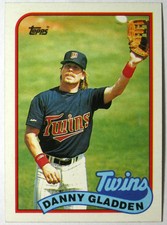 1989 Topps Dan Gladden #426 Minnesota Twins