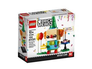 LEGO BRICKHEADZ 92 Birthday Clown 40348 New Factory Sealed - Picture 1 of 3
