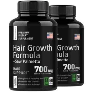 [2] DHT blocking 60 CT. supplement for hair health, thickness, and nourishment - Picture 1 of 4
