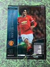 Panini WCCF 2014-15 Marouane Fellaini Rising Star Refractor card Manchester
