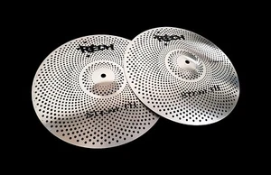 LOW VOLUME CYMBALS RECH STEALTH 13'' HI HAT CYMBALS - Picture 1 of 6