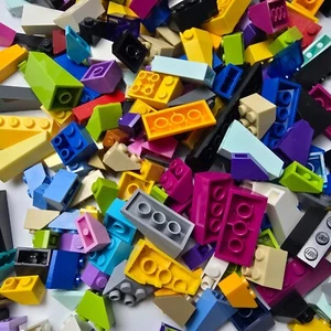 Lego X300 Schrägen Dach Steine Teile Stücke zufällige Farben! Konvolut Lot GROSSEINKAUF - Bild 1 von 1