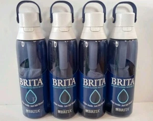 NEW 4 PACK Brita Premium Filtering Water Bottle Hard Sided 26 oz BPA Free - Picture 1 of 4