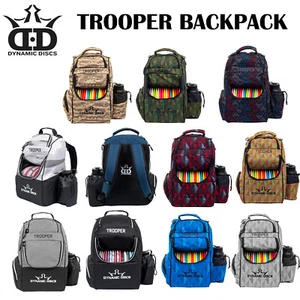 Dynamic Discs Disc Golf Backpack Bag - Trooper - Holds 22 Discs - Picture 1 of 33