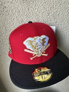 New Era 59fifty Oakland Athletics 7 3/8 Hat Club X Rahnni Was Here New - Picture 1 of 7
