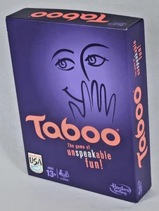 Taboo Board Game - The Game of Unspeakable Fun by Hasbro (Sealed Cards) - Picture 1 of 5