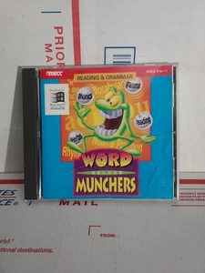 The Learning Company Word Munchers Deluxe for PC Mac CD-ROM No Key Codes - #13 - Picture 1 of 2