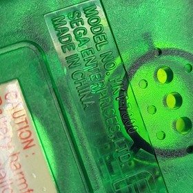 Dreamcast Translucent Green VMU Works , No Cap