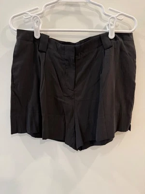 Теория - черный "Шерлин бандит" шелковые шорты, размер 10 - Изображение 1 из 3