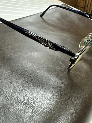 Marcos Tura Eyegalass E256 50[]17 135 B:35 púrpura joya Foto 1 de 4