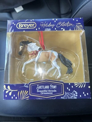 Hermosas razas Breyer Horses 2025 adorno - Shetland Pony Foto 1 de 2