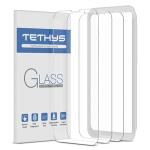 3 Pack Glass Screen Protector Compatible with iPhone 13 Pro Max 2021 6.7 Inch... - Photo 1 sur 7