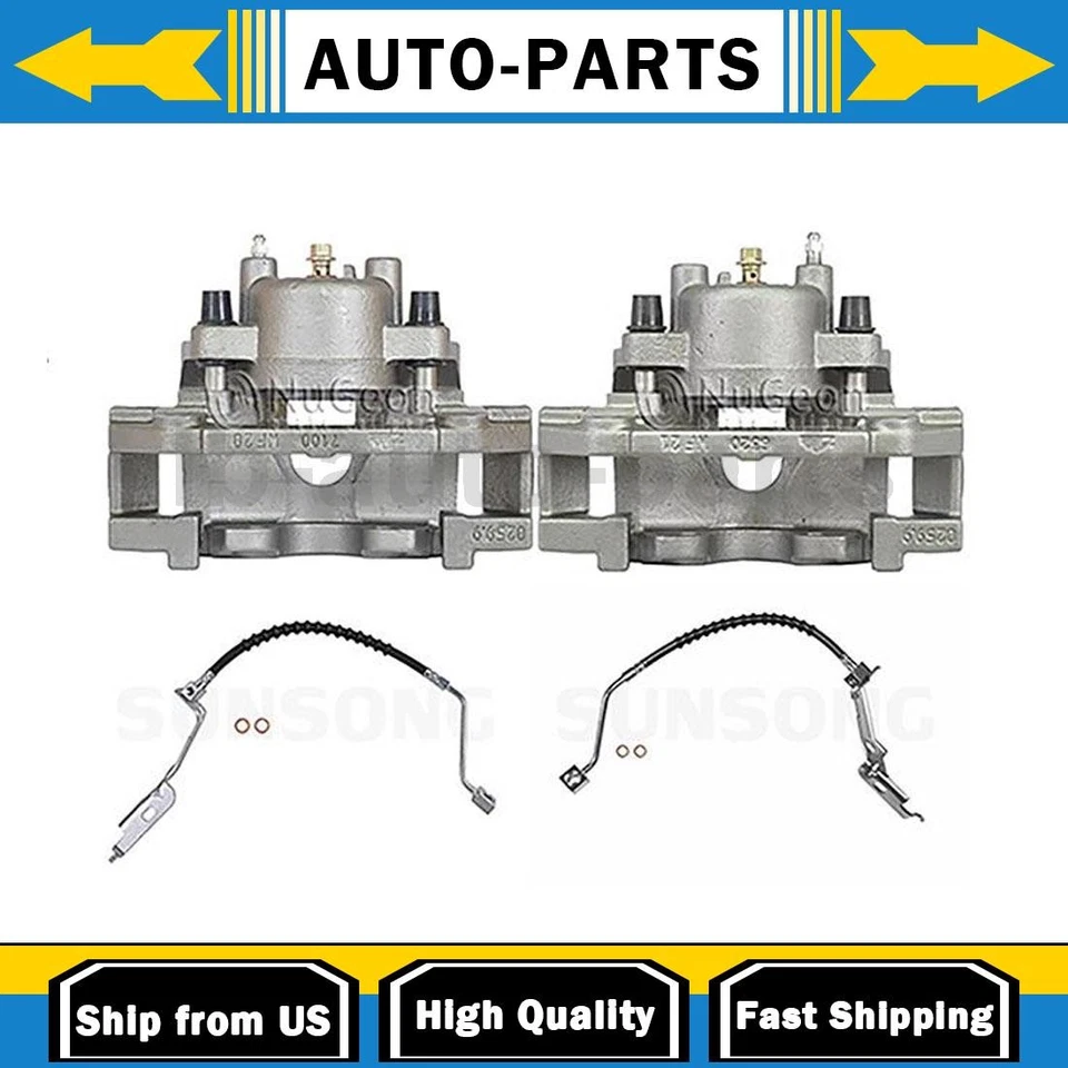 Front Brake Line Front Caliper Fits 2001 Chrysler Town & Country Voyager - Image 1 of 4