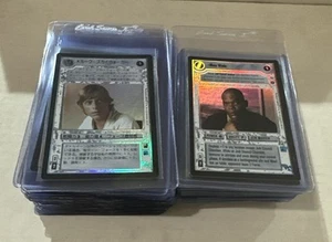 Star Wars CCG  Reflections 3 III Foil Partial Set Lot 85/100 85% Complete NM - Picture 1 of 14
