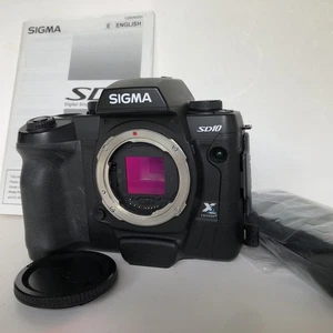 Sigma SD10 X3 Foveon 10 MP Camera Body W/strap & User Manual - Picture 1 of 13