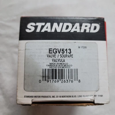 Standard EGV513 EGR Valve For 1995-1999 Chevrolet C2500 Suburban For GMC K2500 - Image 1 of 3