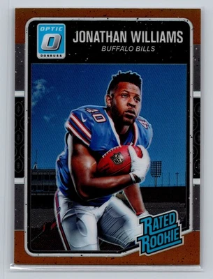 2016 Donruss Optic #376 Jonathan Williams Bronze Donruss - Image 1 of 2