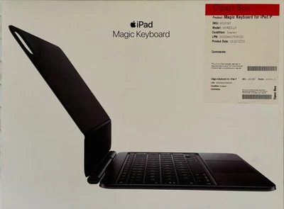 Teclado mágico Apple para iPad Pro M4 de 11" (2024) negro MWR23LL/A NUEVA CAJA ABIERTA Foto 1 de 3