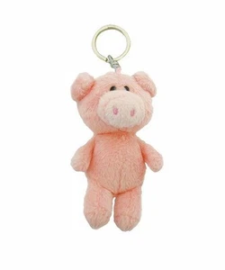 NICI Pink Pig Plush Keychain 10cm – Soft Stuffed Animal Bag Charm Toy - Picture 1 of 4