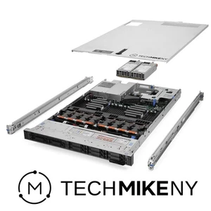 Dell PowerEdge R640 Server 2.50Ghz 40-Core 256GB RAM 13.4TB Storage Rails - Picture 1 of 5