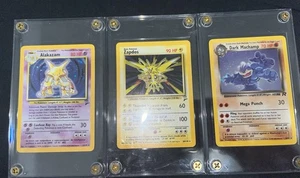 Pokemon Vintage Holos Lot Of Three - VLP To LP!  - Read Description! - Picture 1 of 5