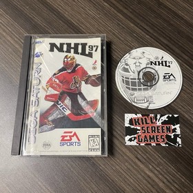 NHL 97 Sega Saturn COMPLETE Disc + Case + Manual