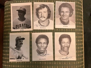 1970s Pittsburgh Pirates Team Issued Photos Lot of 11 Oliver Sanguillen Ellis - Picture 1 of 4
