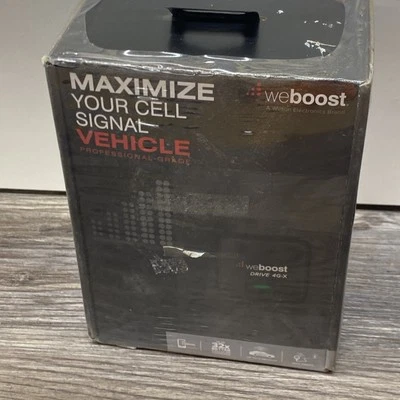 BRAND NEW weBoost 470510 Drive 4G-X Cell Phone Signal Booster Black NIB - Image 1 of 4