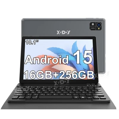 Neu Tablet Android 15 10,1 Zoll 16GB+256GB(1TB TF) Octa-Core 7000mAh WIFI IPS HD - Bild 1 von 4