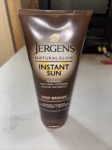 Jergens Natural Glow Instant Sun Self Tanner Moisturizer 6 Fl Oz Bronzer - Picture 1 of 2