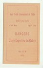 1956 Unión Deportiva de Mahón v Glasgow Rangers (Friendly in Menorca) *REPRINT*