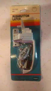 NOS Vintage Screen Door Pushbutton Latch Ideal Security SK11 USA Union Deadstock - Picture 1 of 4