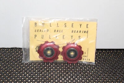 Bullseye Sealed Bearing Pulley Wheels NOS