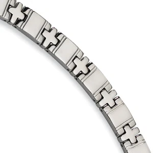 Chisel Titanium Polished Bracelet 8.25" - Picture 1 of 3