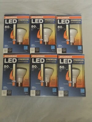 Sylvania R20 7W/ 50W Energy Saving Dimmable Indoor/Outdoor LED Flood Light - Image 1 of 4