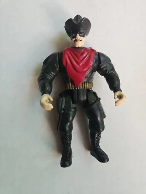 DE COLECCIÓN BOOTLEG KO ZORRO 5.5" VAQUERO ENMASCARADO VENGADOR ESPADA HÉROE FIGURA RARA! S8 Foto 1 de 2