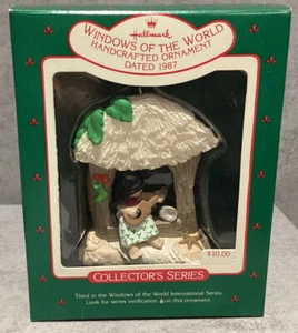 Punze 1987 Ornament Fenster der Welt Weihnachten in Polynesien` - Bild 1 von 2