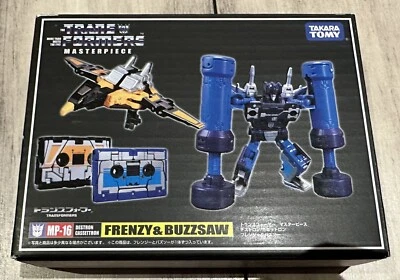 Authentic Transformer Takara Masterpiece MP16 FRENZY+BUZZSAW MP-16 Cassettron - Image 1 of 3