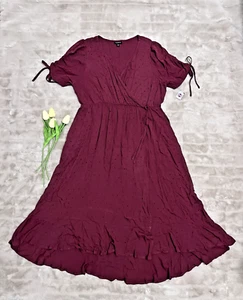 Torrid - Kleid - Maxi Faux Wrap - Damen Größe 00 - siehe Beschreibung** - Bild 1 von 7