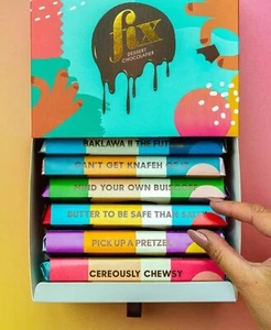 DUBAI VIRAL ORIGINAL FIX Chocolate Bars - Choose your 6 flavors from Dubai, UAE - Picture 1 of 13