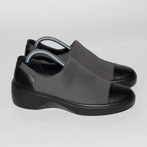 ECCO dänisches Design Damen Größe 36 US 5 wasserdicht schwarz Slipper Komfortschuh - Bild 1 von 9