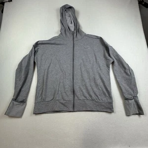 Nike Chaqueta de Correr para Mujer Gris Medio THERMA SPHERE Element Sudadera con Capucha Cremallera Completa - Imagen 1 de 13