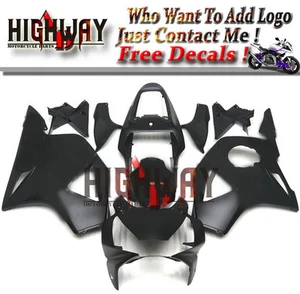 Plastic ABS Fairing Kits For HOUDA CBR900RR 02-03 CBR954RR Fairings Matte Black - Bild 1 von 6